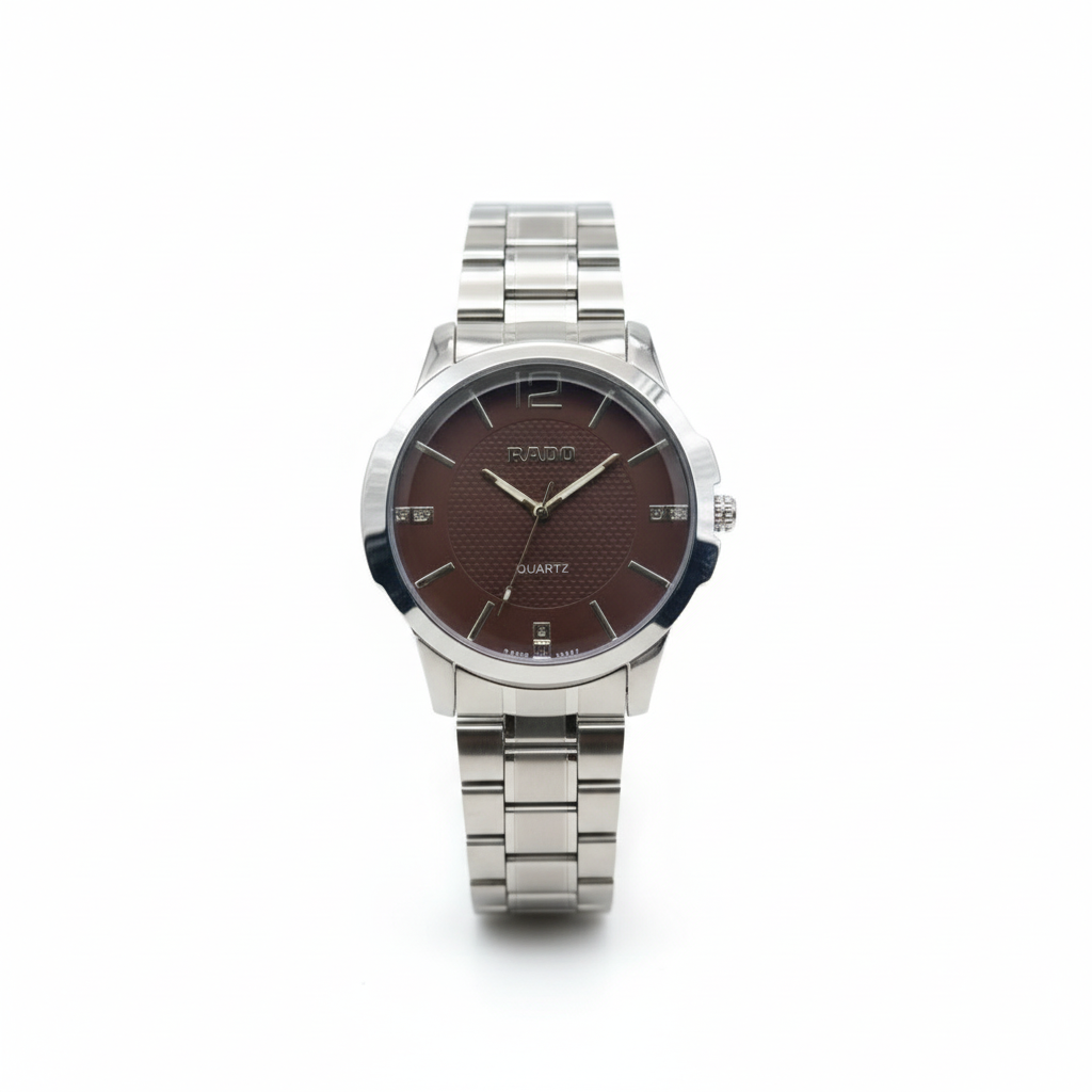 STAINLESS STEEL BRANDED GENT'S WATCH