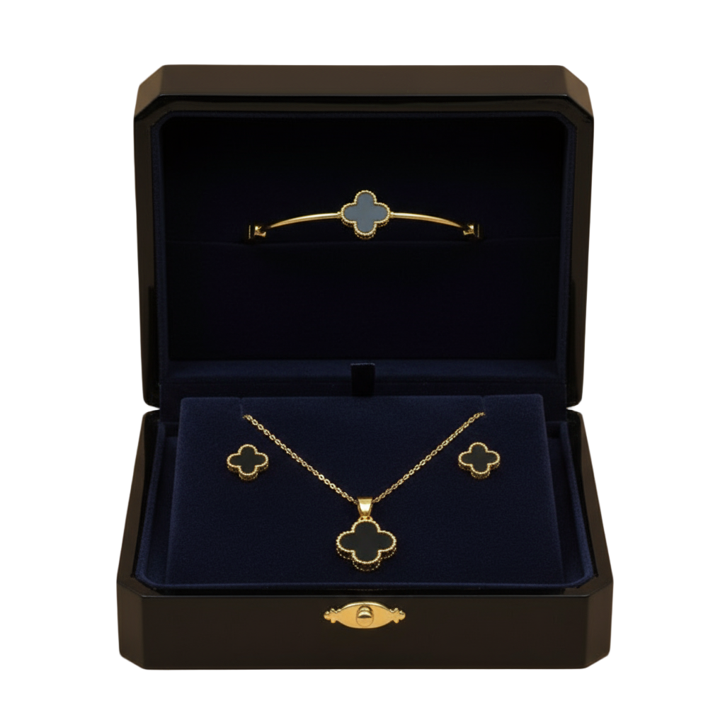 Artificial bracelet earring necklace set for Girls