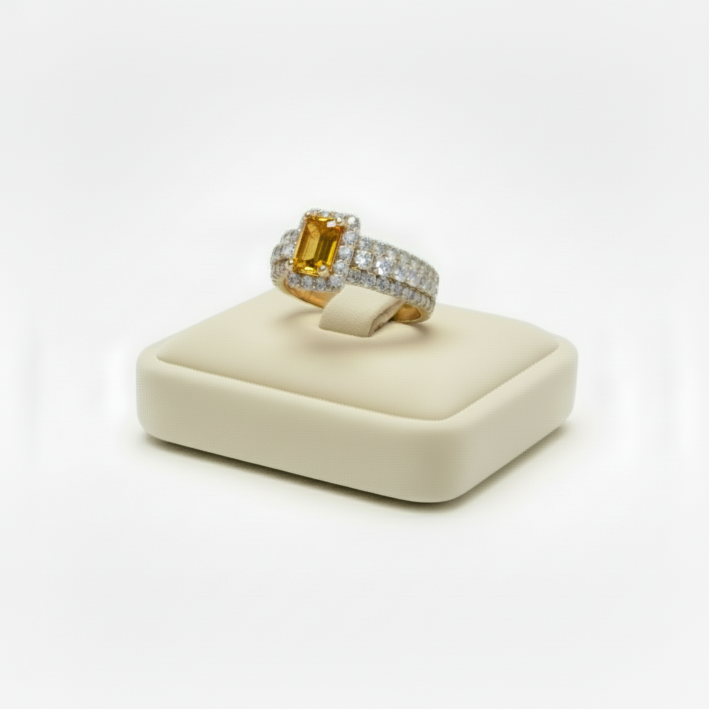 Imported ladies stone ring
