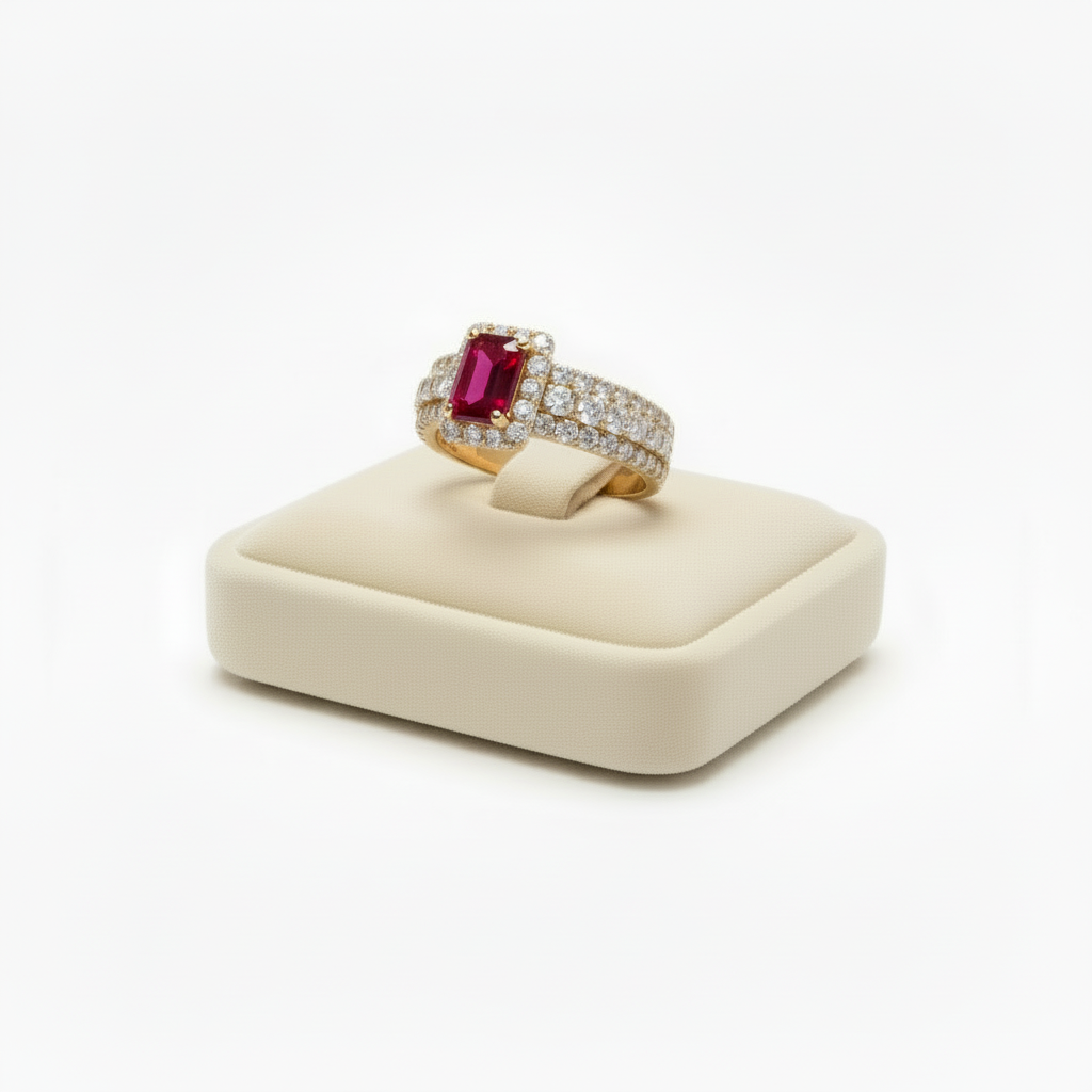 Imported ladies stone ring